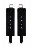 Anonymo handcuffs, PU leather, black